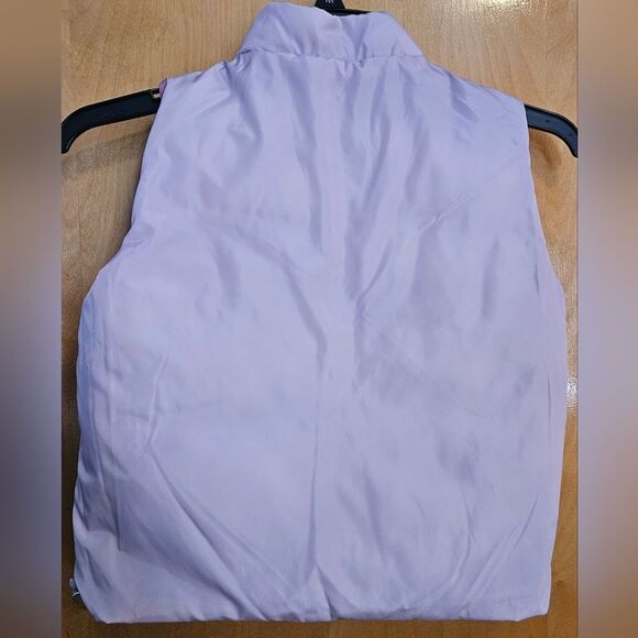 Reversible puffer vest Jacket pink - Picture 3 of 7